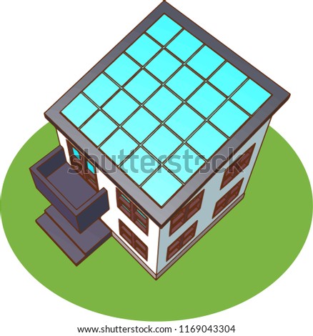 solar power house