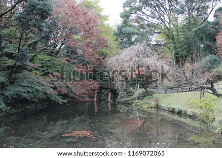 Scenery of Hamamatsu Castle in Shizuoka Prefecture of Japan