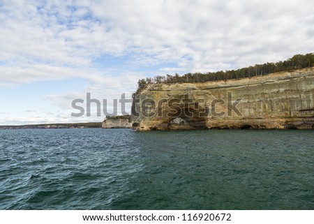 Pictured Rocks National Lake Shore Scenic - Arch