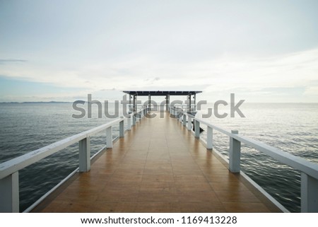 sea beach bridge