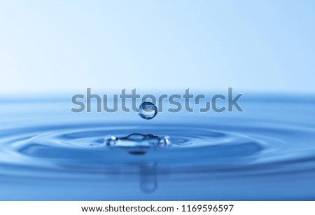 water drops splash