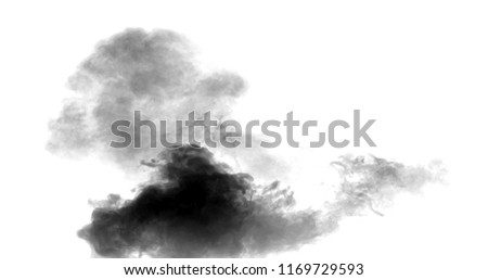 black smoke stock footage