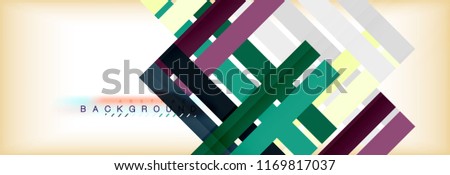 Line abstract background, vector modern template. Vector illustration
