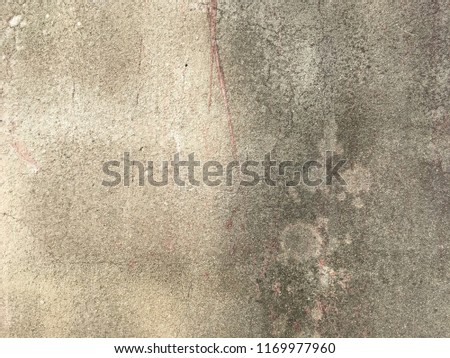 Dirty brown cement wall background 