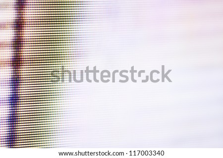 Plasma TV screen