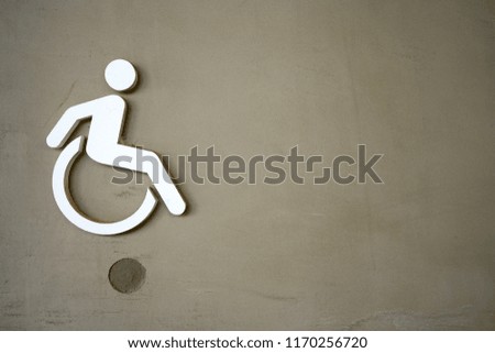 A Disabled Person Logo                            
