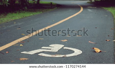icon Road for the disabled