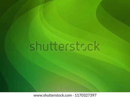 Dark Green vector background with straight lines. Decorative shining illustration with lines on abstract template. The template can be used as a background.