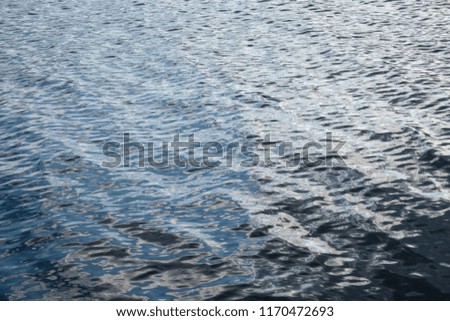 Waves close-up, soft textured silky patterns and reflections. Background, banner or art canvas.
