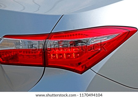 Car taillight texture