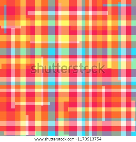 Checkered pattern. Seamless texture. Geometric background. Abstract wallpaper of the surface. Print for polygraphy, posters, t-shirts and textiles. Doodle for design. Greeting cards. Art creation
