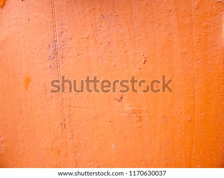 Orange wall  background