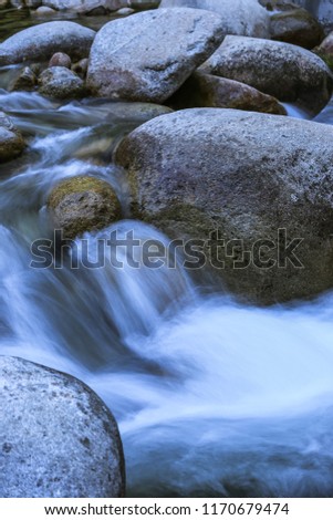 Small creek and stones