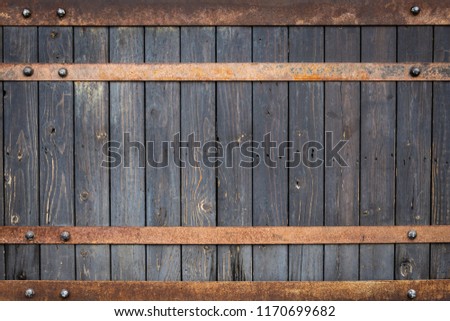 texture of vintage wooden door for  background