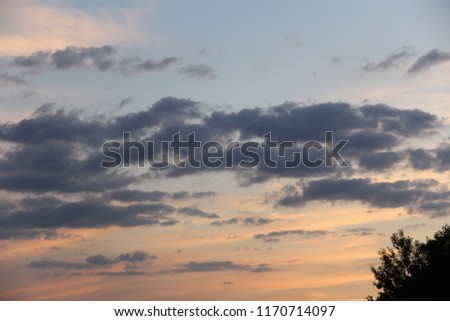 photo 1/28.06.18. Clouds, evening sky