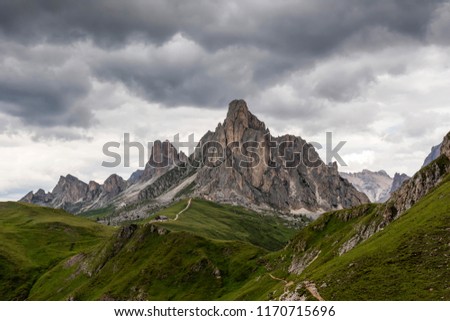 Passo Giau, Dolomites, Italy
