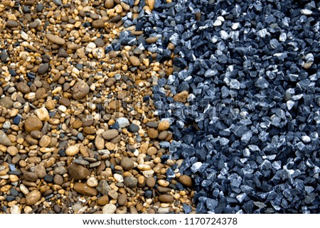 mixed Gravel and Granite soil background