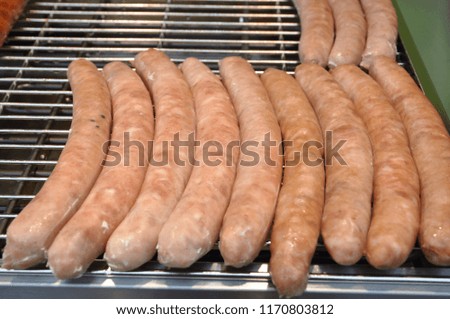 Roast sausage is a delicacy.