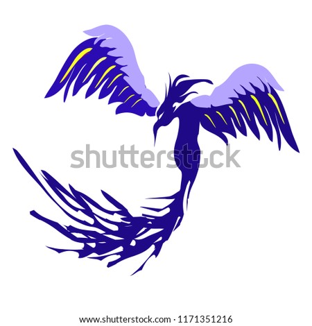 phonix color bird Royalty-Free Stock Photo #1171351216