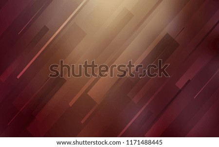 Light Red, Yellow vector pattern with sharp lines. Lines on blurred abstract background with gradient. Pattern for ads, posters, banners.