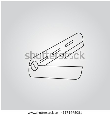 Stapler icon vector