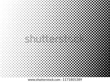 Dots Background. Points Overlay. Grunge Distressed Texture. Black and White Backdrop. Vector illustration