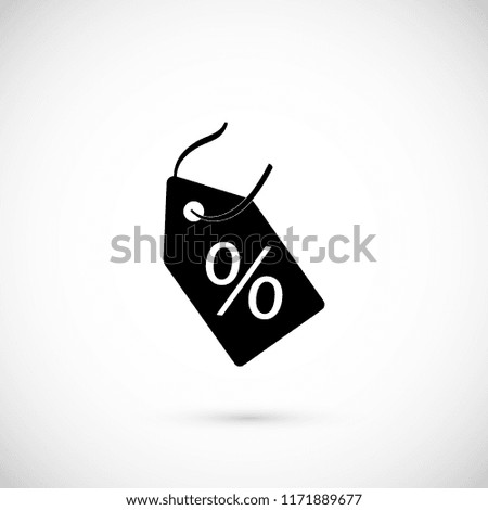 discount icon, Vector EPS 10 illustration style