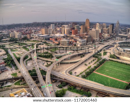 Cincinnati is a City and Urban Center in Ohio