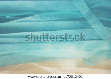 Pastel color ribbons abstract background. 
Copy space.