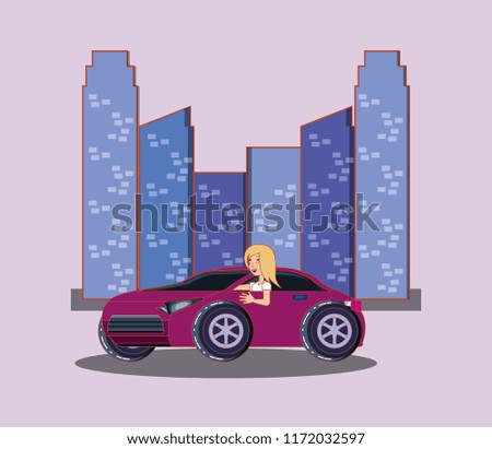 car and city design