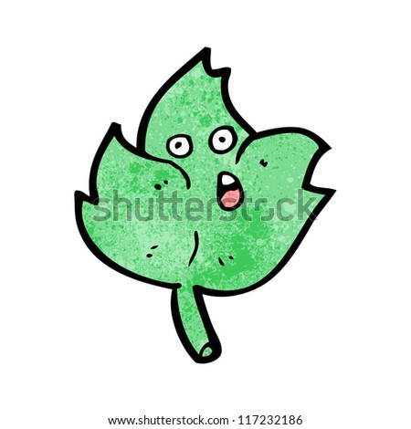 cartoon leaf