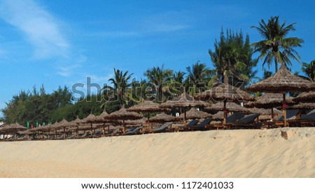 Tropical beach, Phan Thiet, Vietnam