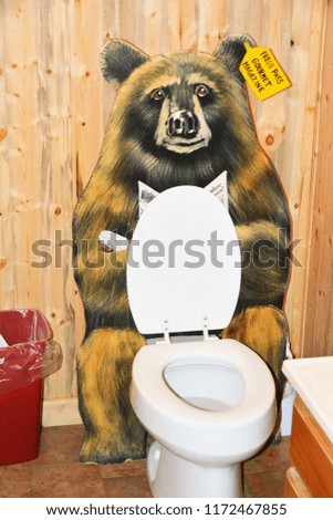 Bear Toilet Seat