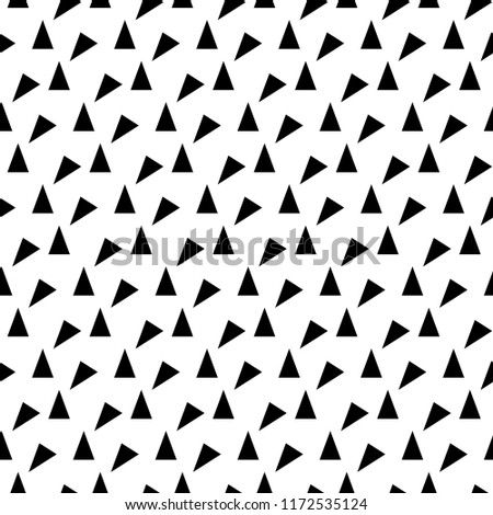 seamless pattern with abstract triangles