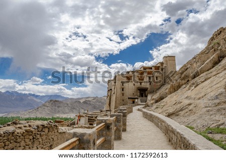 Leh  palace in, Leh Ladakh, Jammu and Kashmir, India