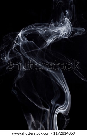 Creative smoke picture