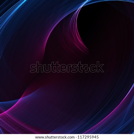 Background with abstract waves