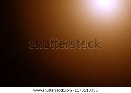Using lens flare effects for overlay designs or screen blending mode to make high-quality images of warm sunlight isolated on a black background.