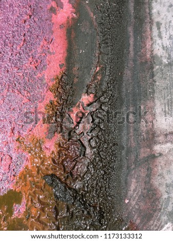 Grunge texture photo. Dirty surface background. Metal industry wallpaper. 