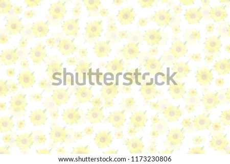 yellow flower texture background for peace meditation spa health freedom nature concept background