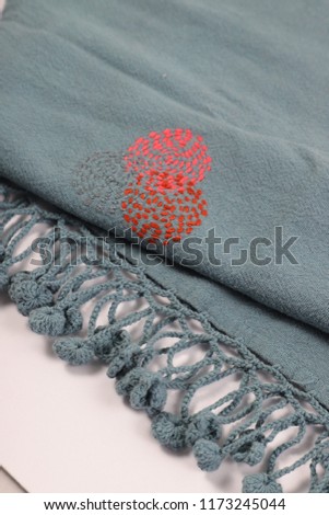 Cloth edge of cotton fabrics