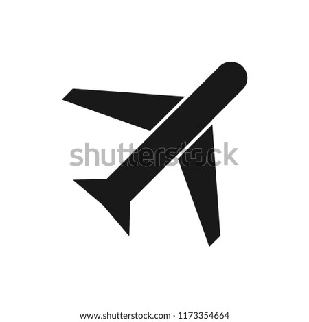 aircraft vector icon 10 eps