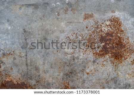 Rusted steel plate texture background.