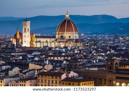 Europe, Italy, Tuscany, Florence - Florence Cathedral - Cattedrale di Santa Maria del Fiore

