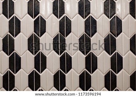 Beatiful abstract mosaic seamless pattern brick wall