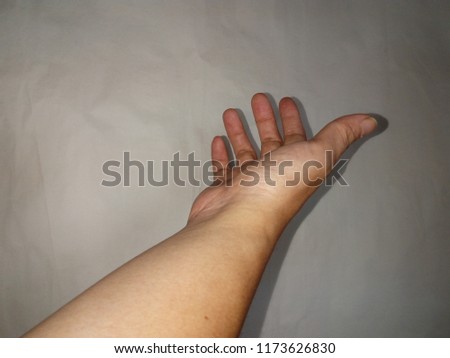 Hand: potential action Royalty-Free Stock Photo #1173626830