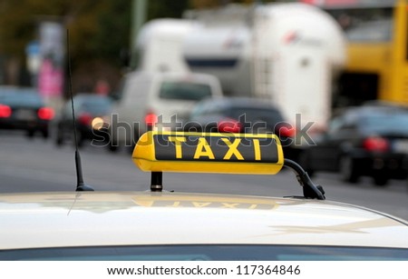 Taxi and traffic