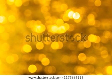 golden yellow blurred bokeh background