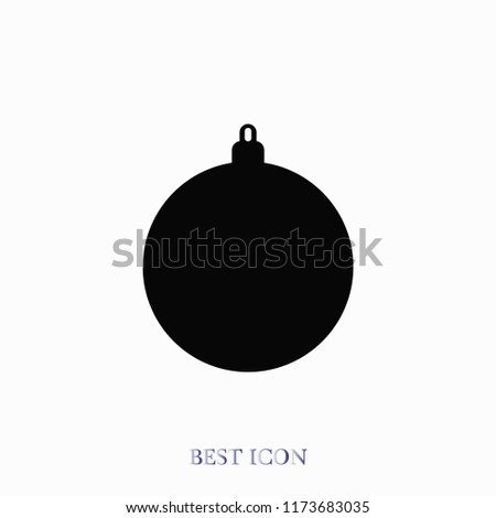 Christmas ball vector, Vector EPS 10 illustration style