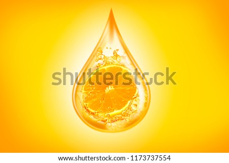 orange oil, orange juice Royalty-Free Stock Photo #1173737554